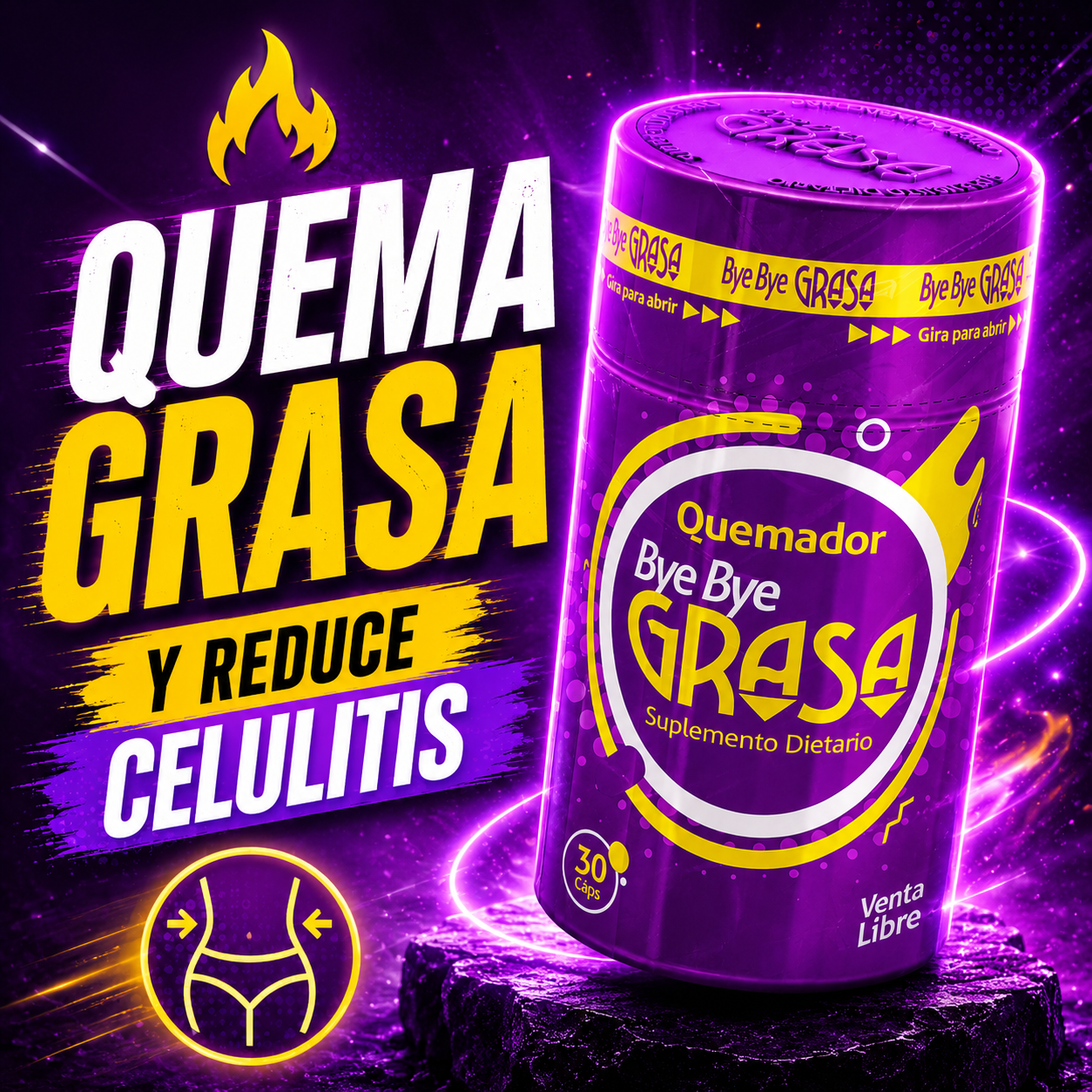 QUEMADOR BYE BYE GRASA